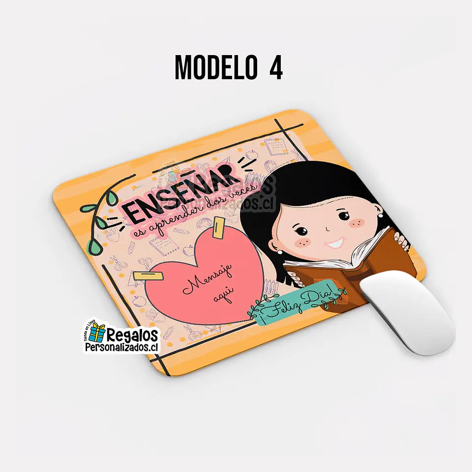 Mouse pad diseño enseñar es aprender dos veces 5