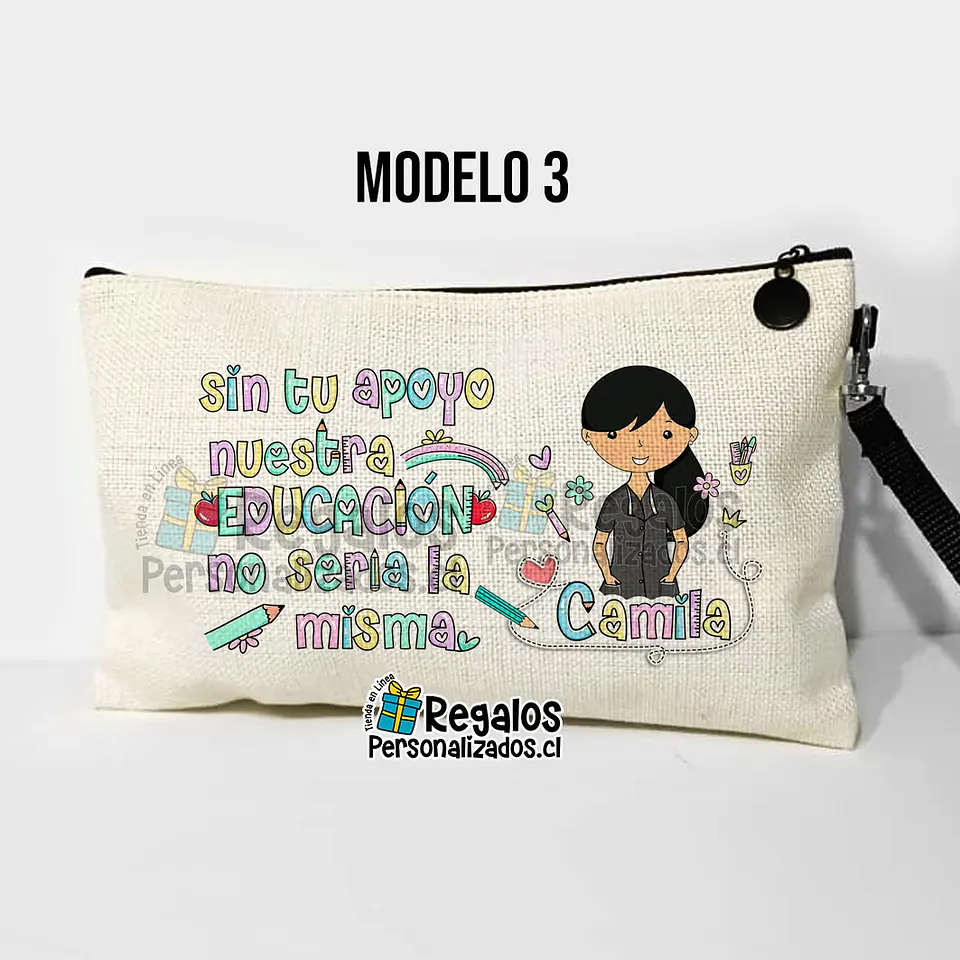 Estuche neceser Asistente de la Educación 7