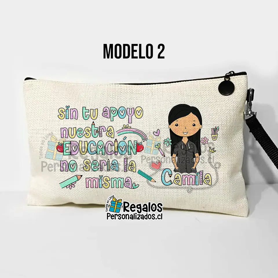 Estuche neceser Asistente de la Educación 6