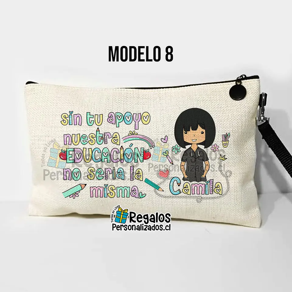 Estuche neceser Asistente de la Educación 12