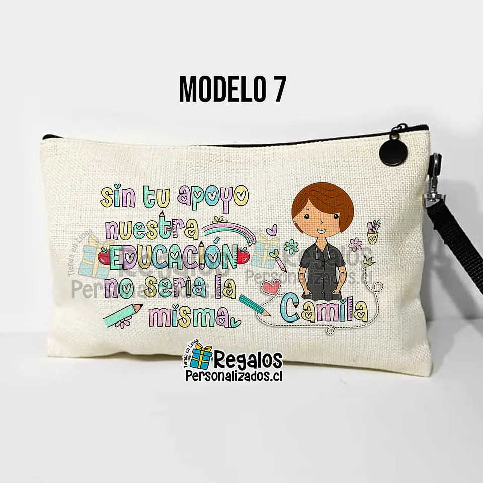 Estuche neceser Asistente de la Educación 11