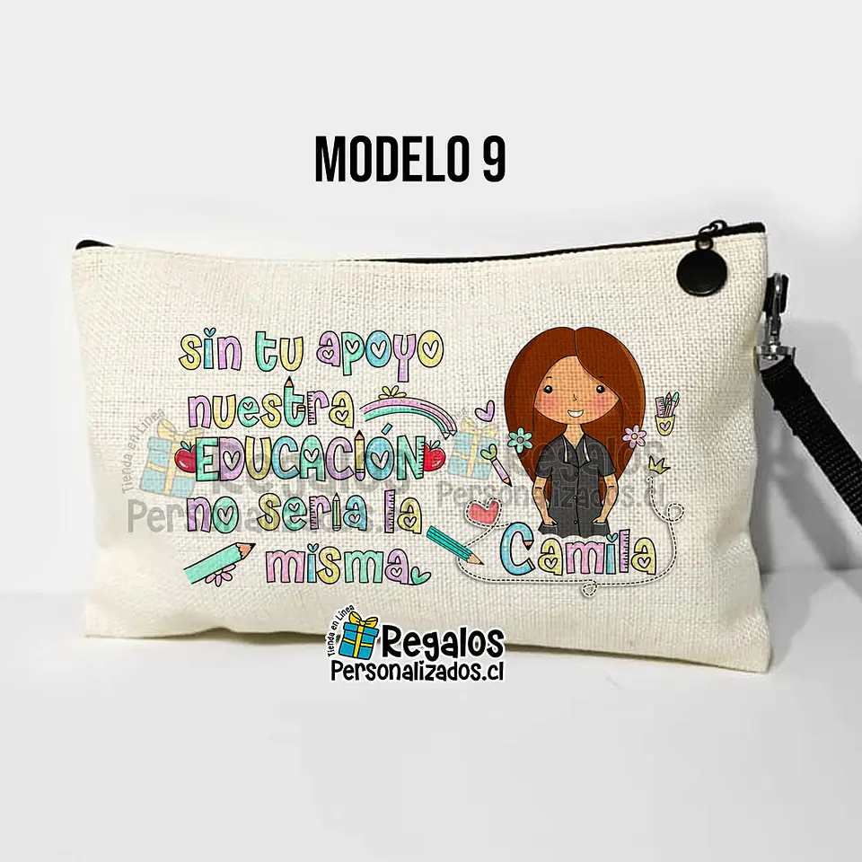 Estuche neceser Asistente de la Educación 13