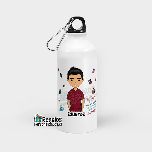 Botella diseño Tecnólogo médico 1