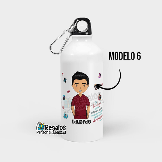 Botella diseño Tecnólogo médico 7