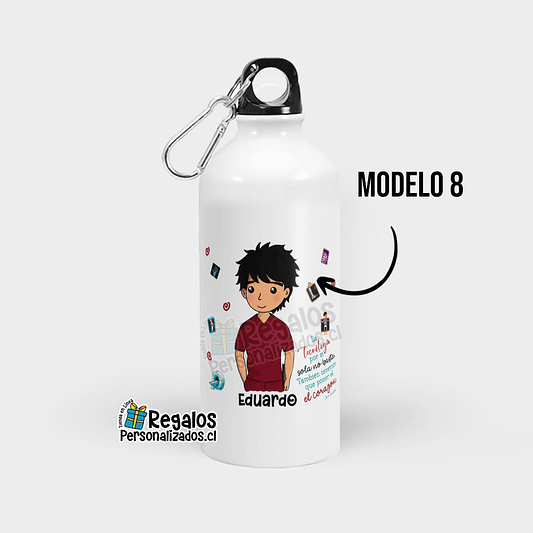 Botella diseño Tecnólogo médico 9