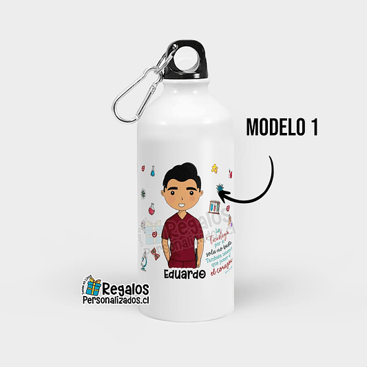 Botella diseño Tecnólogo médico 2