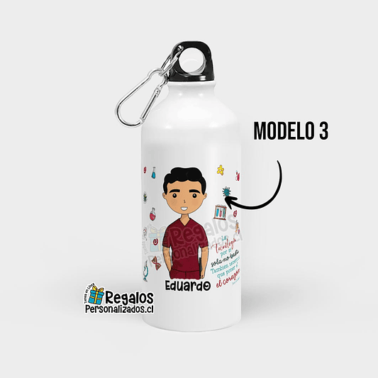 Botella diseño Tecnólogo médico 4