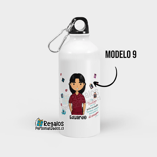 Botella diseño Tecnólogo médico 10
