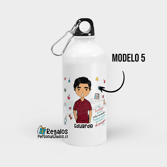 Botella diseño Tecnólogo médico 6