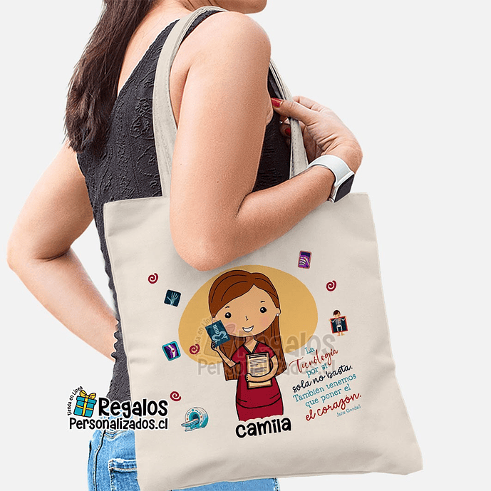 Bolsa diseño Tecnóloga médica 1