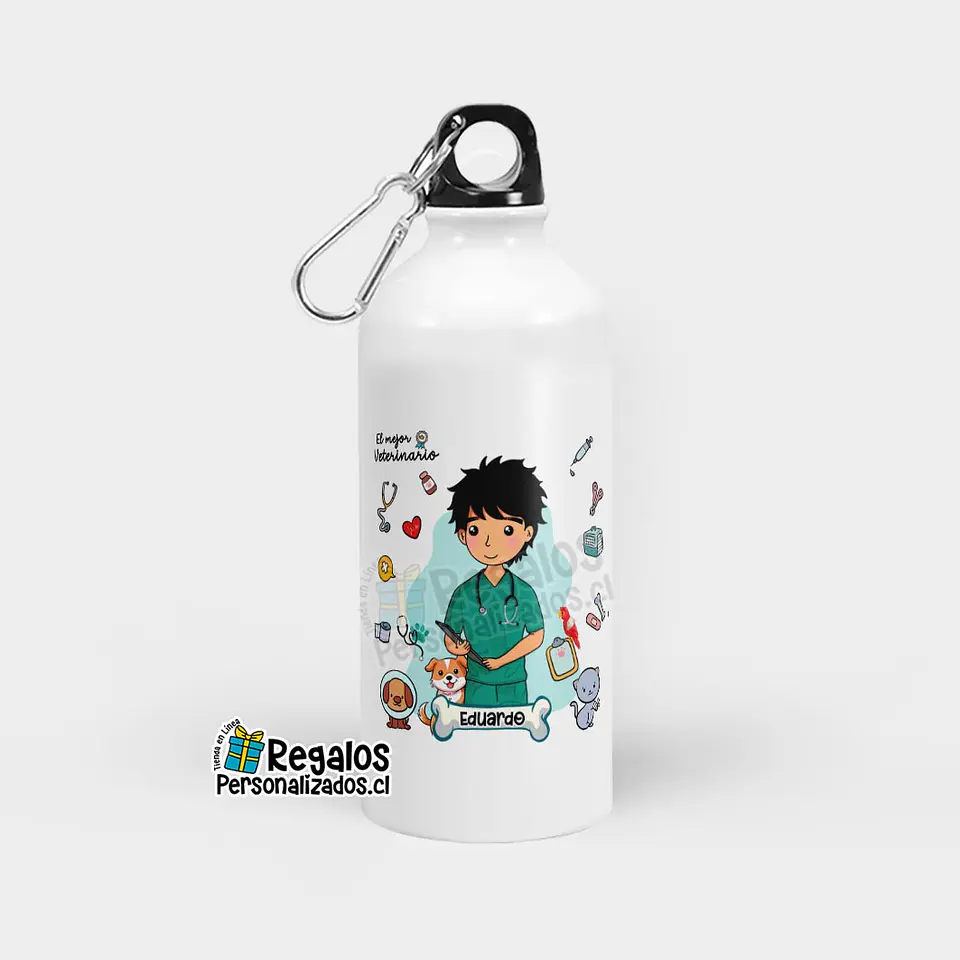 Botella diseño Veterinario 1