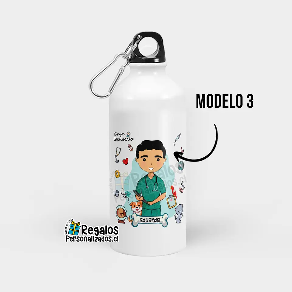 Botella diseño Veterinario 4
