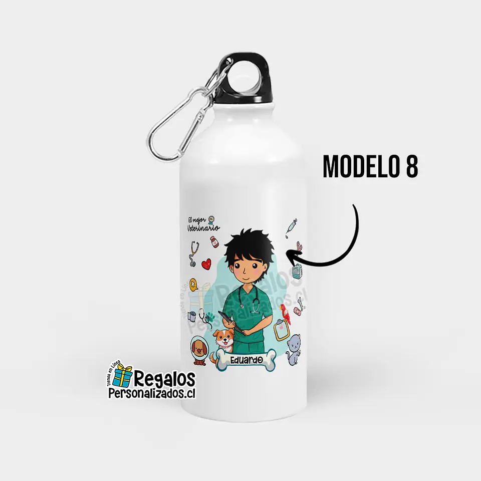 Botella diseño Veterinario 9