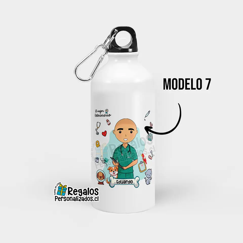 Botella diseño Veterinario 8