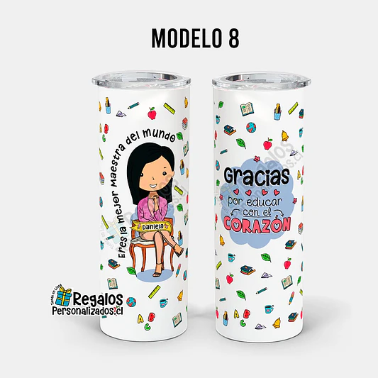 Vaso térmico skinny Area Educación 11