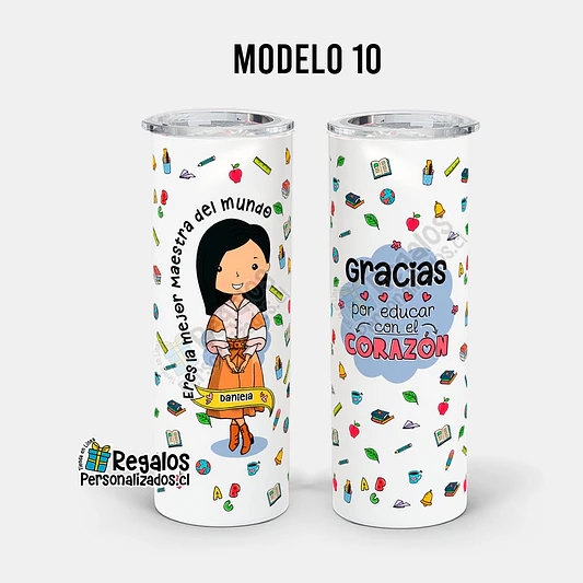 Vaso térmico skinny Area Educación 13