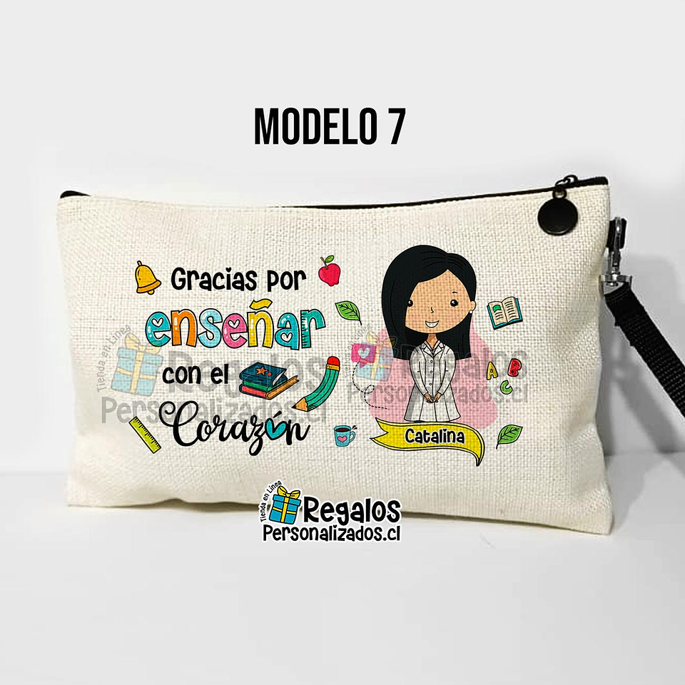 Estuche neceser diseño Area Eduación Mujer 10
