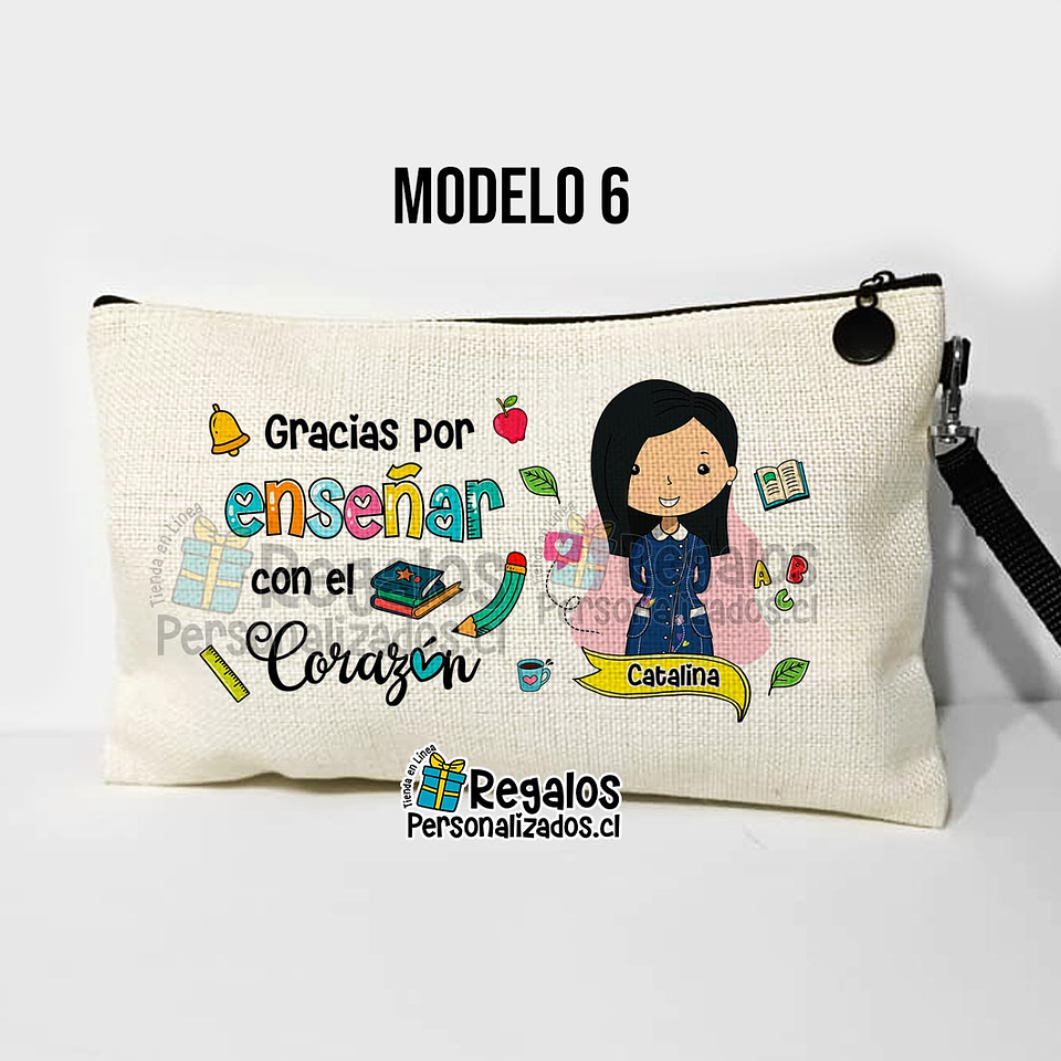 Estuche neceser diseño Area Eduación Mujer 9