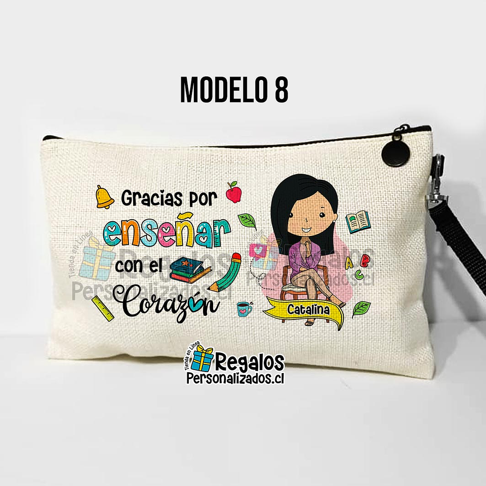 Estuche neceser diseño Area Eduación Mujer 11