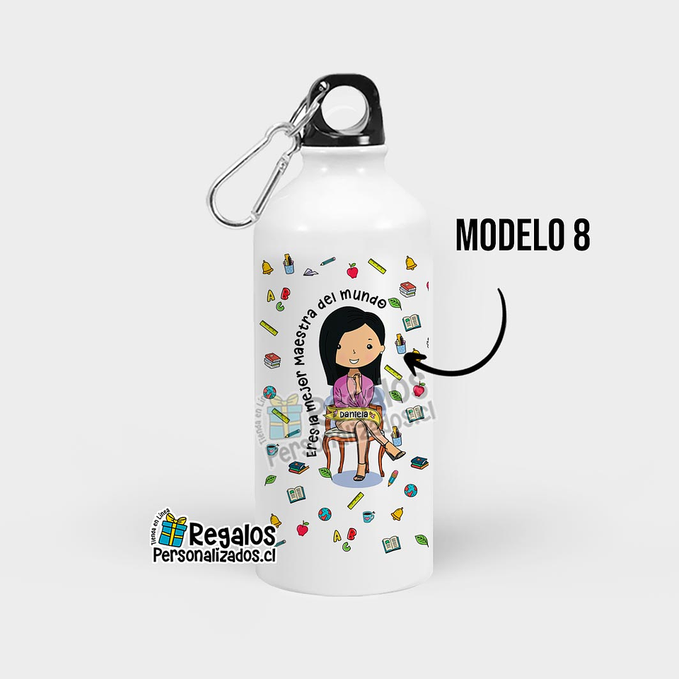 Botella diseño area Educación Mujer 9
