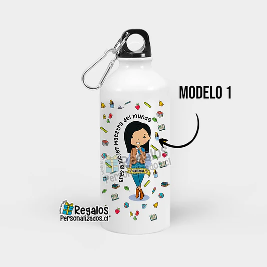 Botella diseño area Educación Mujer 2