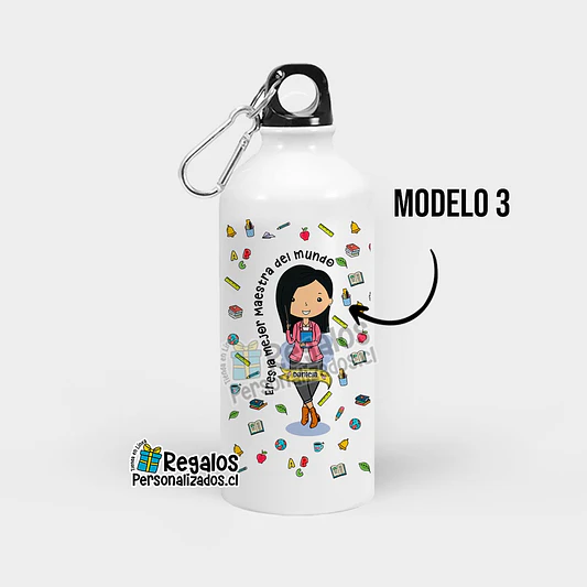 Botella diseño area Educación Mujer 4