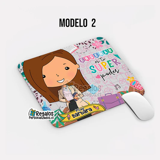 Mouse pad diseño área Educación 3