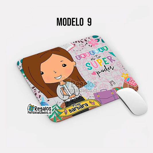 Mouse pad diseño área Educación 10