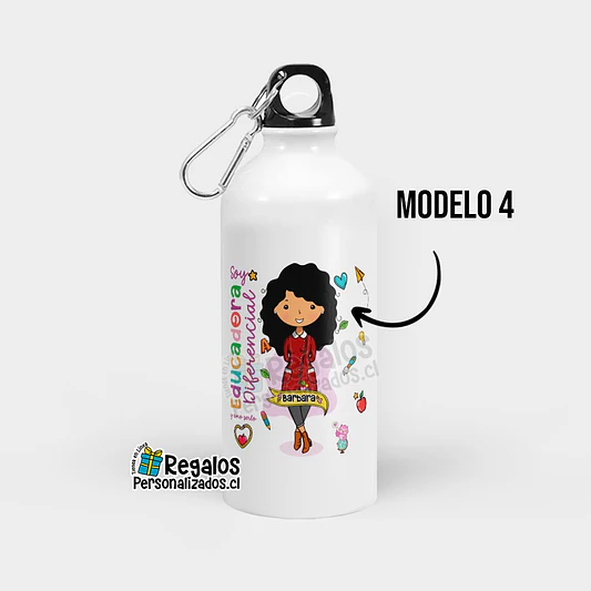 Botella diseño Educadora Diferencial 5
