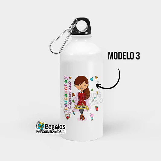 Botella diseño Educadora Diferencial 4