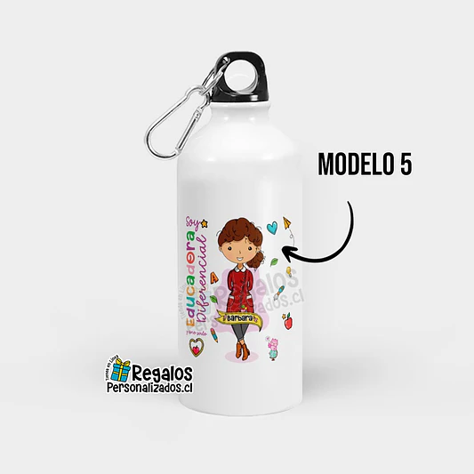 Botella diseño Educadora Diferencial 6