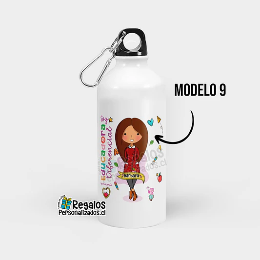 Botella diseño Educadora Diferencial 10