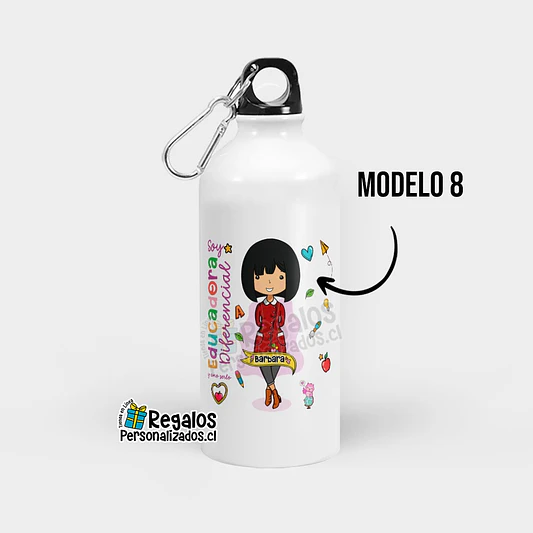 Botella diseño Educadora Diferencial 9