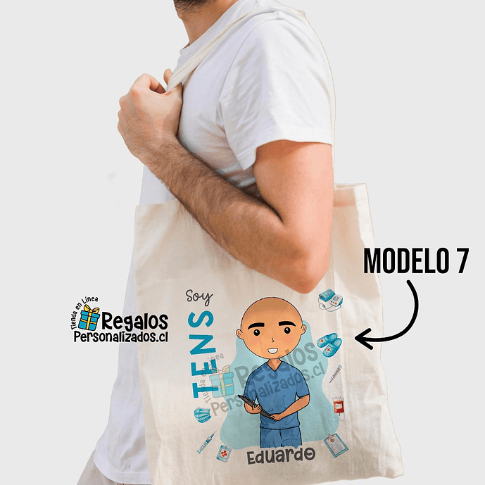 Bolsa diseño TENS varon 10