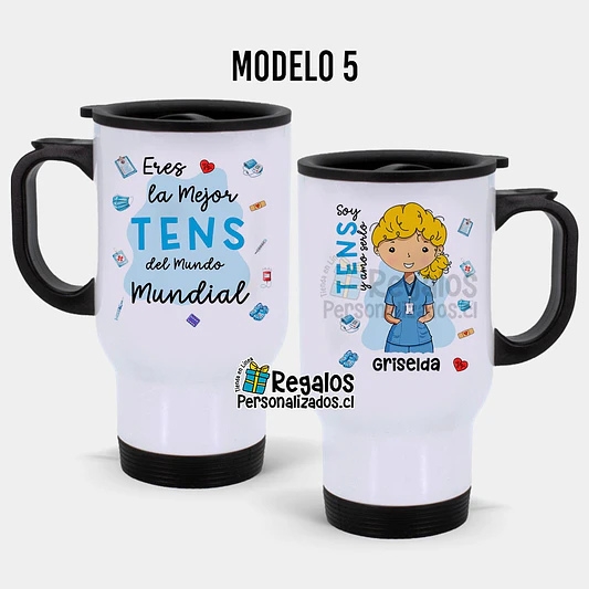 Mug térmico diseño Tens mujer 6