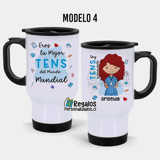 Mug térmico diseño Tens mujer 5