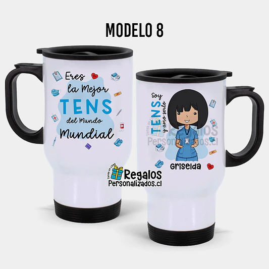 Mug térmico diseño Tens mujer 9