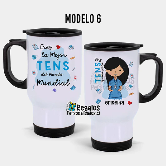 Mug térmico diseño Tens mujer 7