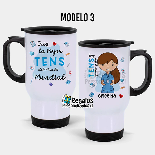 Mug térmico diseño Tens mujer 4