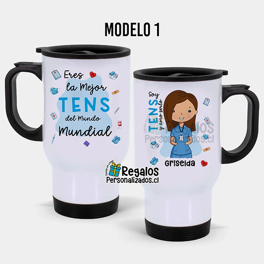 Mug térmico diseño Tens mujer 2