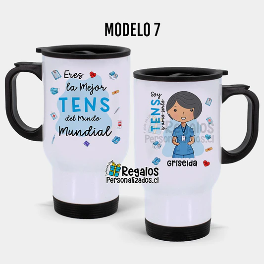 Mug térmico diseño Tens mujer 8