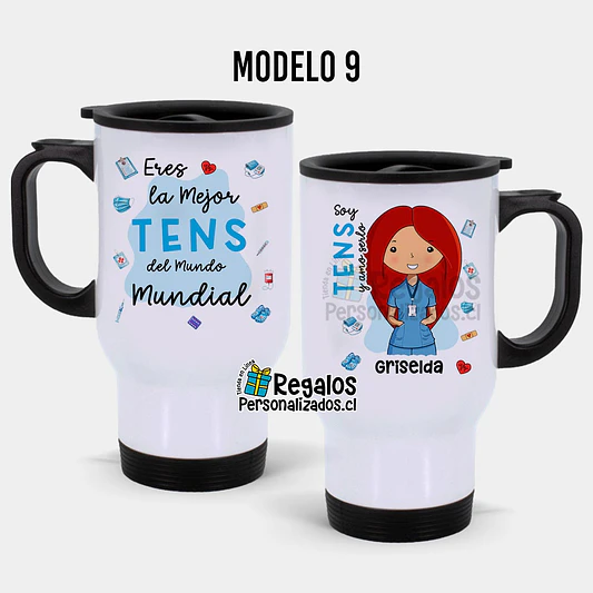 Mug térmico diseño Tens mujer 10