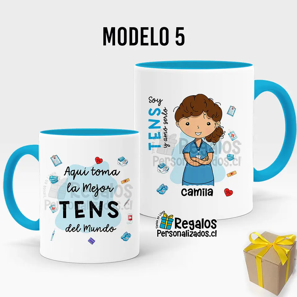 Tazón diseño Tens mujer 6