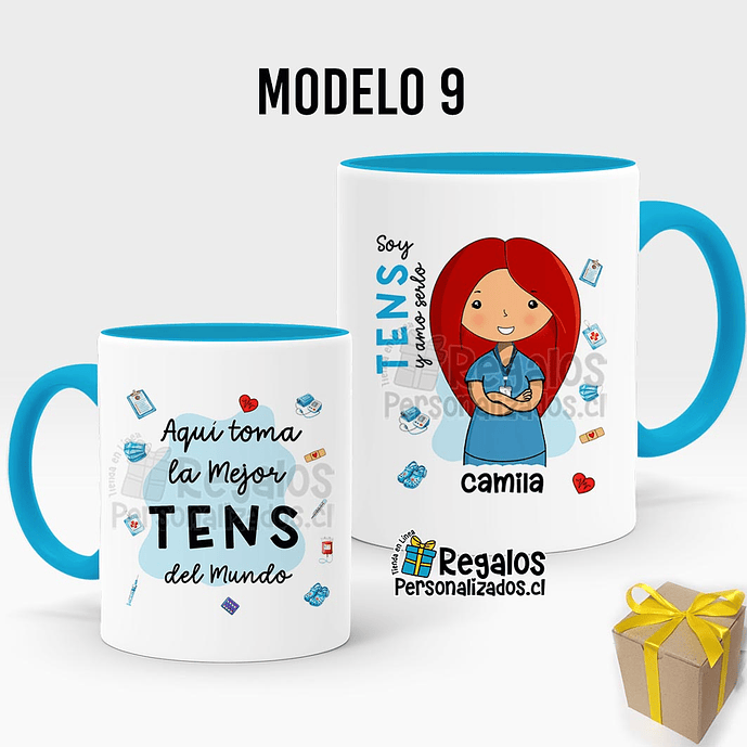 Tazón diseño Tens mujer 10