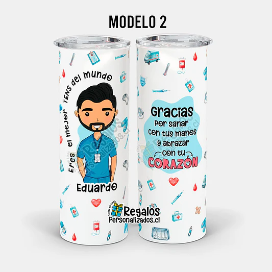 Vaso térmico skinny TENS varón 3