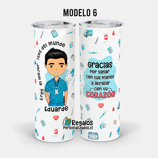 Vaso térmico skinny TENS varón 7