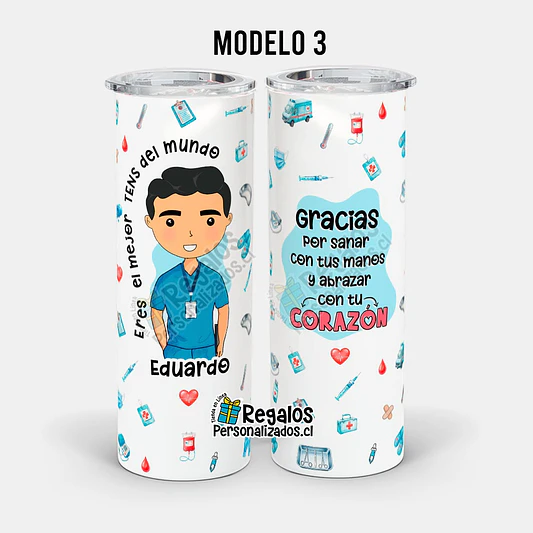 Vaso térmico skinny TENS varón 4