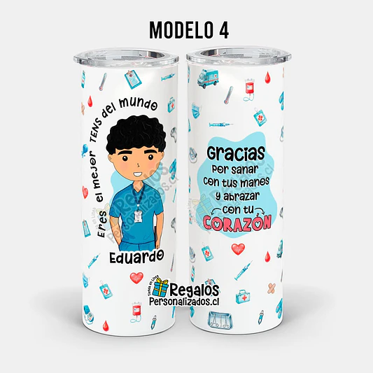 Vaso térmico skinny TENS varón 5