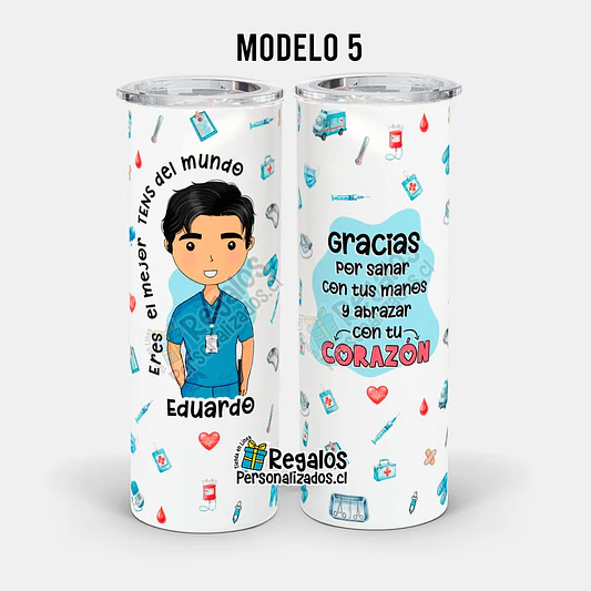 Vaso térmico skinny TENS varón 6