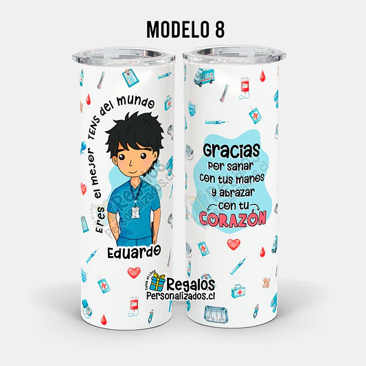 Vaso térmico skinny TENS varón 9